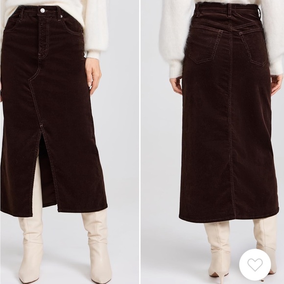 Frame Denim Dresses & Skirts - Frame the Corduroy Midi Skirt - size 27